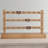 Bewley Wood Sign Brown Decorative Sculpture with Calendar Markers