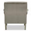 Fauteuil d'appoint en bois Dask