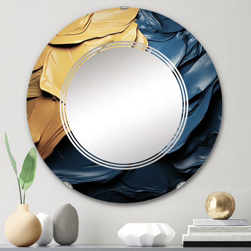 Miroir mural Zisha, 24 po x 24 po