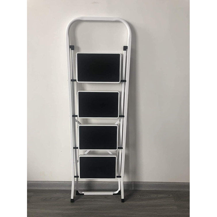 4 - Step Steel Lightweight Folding Step Ladder