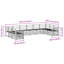 363cm Wide Patio Sectional Set