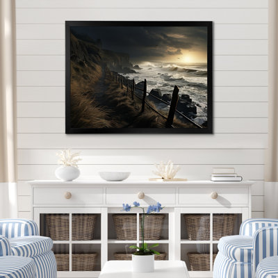 Beach Storm Symphony I - impression