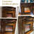 59.06"Brown Vintage Solid Wood Simulated Flame Electric Fireplace-1765993822-1765993821