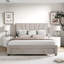 Grand lit plateforme avec rangement et tiroirs-87405834
