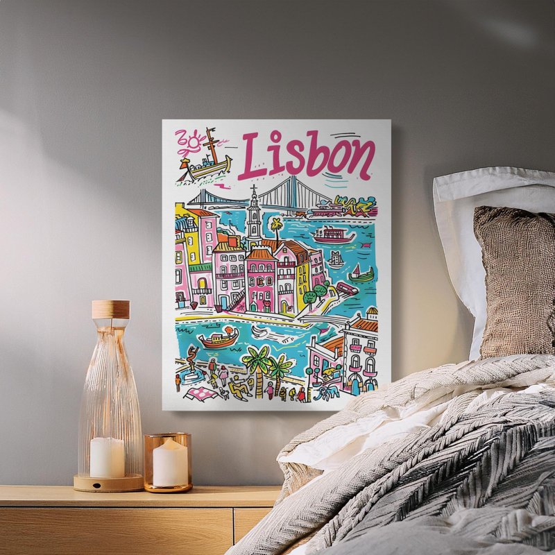 Dillow Wrapped Canvas Print Set, 18x24