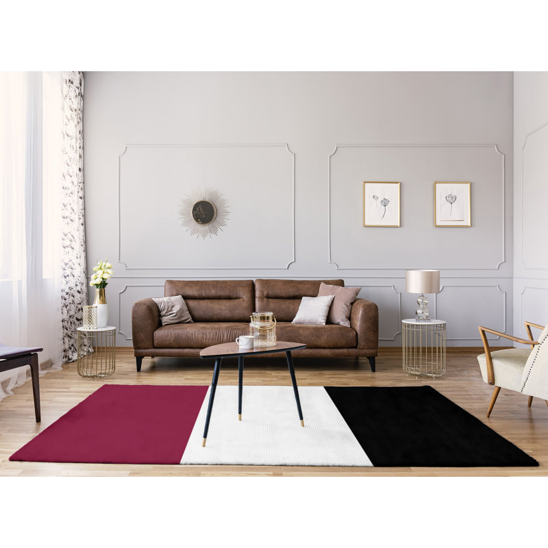 Tapis de zone rouge/noir, Rectangle 9 pi x 12 pi