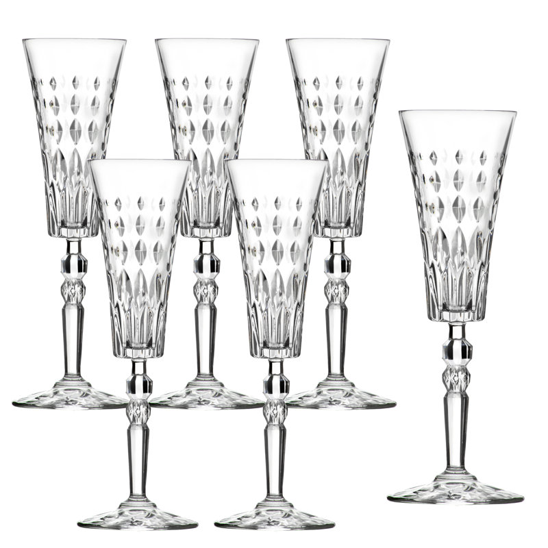 Ensemble de 6 flûtes Lorily Home Trends Marilyn