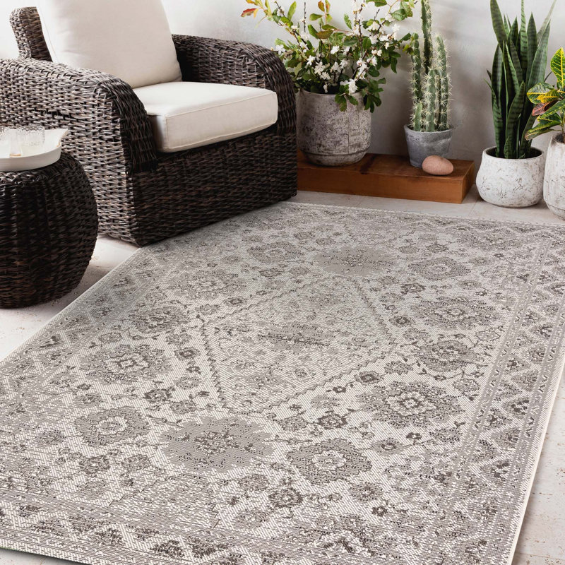Koenraad Oriental Indoor / Outdoor Area Rug,  Rectangle 120 x 170cm