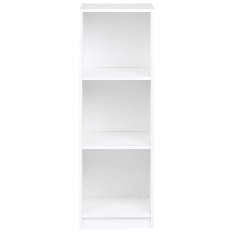 Borislavka 117cm H x 40cm W Standard Bookcase, White