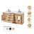 Tidworth 72'' Solid Wood Double Bathroom Vanity with 1.5'' White Quartz Top-1409471320-1434394606