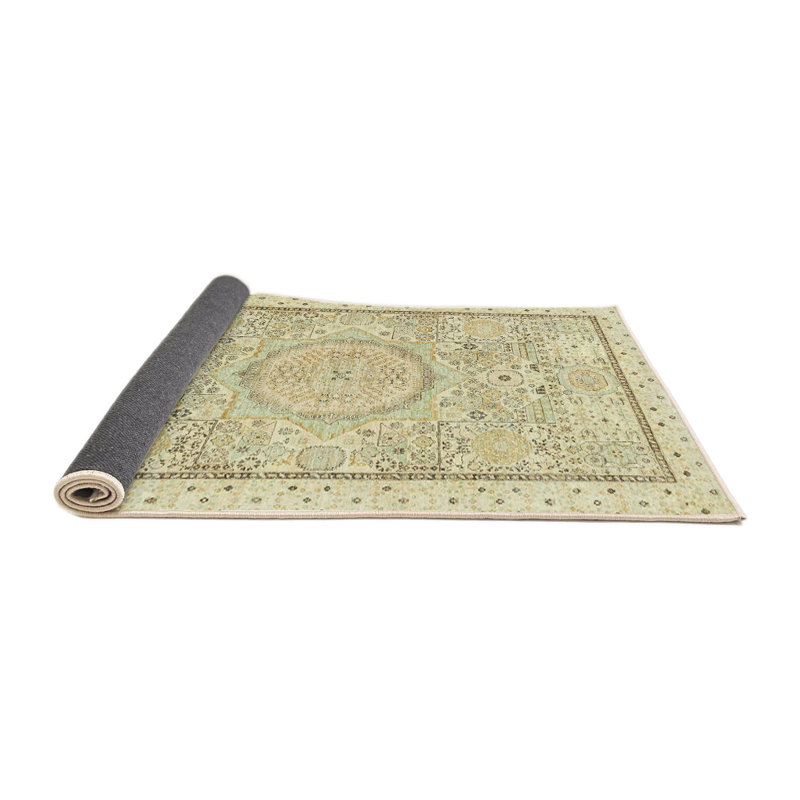 Tapis abstrait moderne 2369, Rond 5 pi