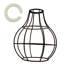 50.8cm H Metal Novelty Lamp Shade ( Uno ) in Rustic Red
