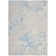 Tapis floral gris