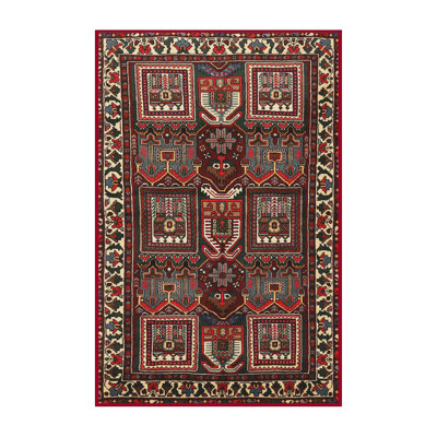 Tapis traditionnel marron / vert