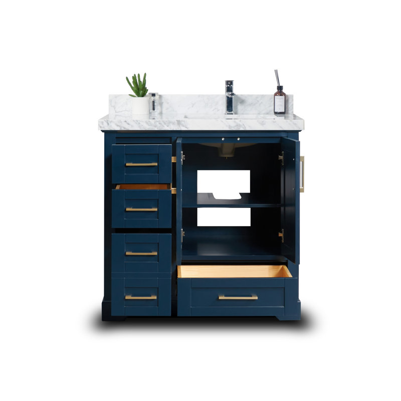 Meuble-lavabo simple l 36 po x P 22 po x H 36 po Hud