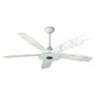White with Marble Pattern Blades
