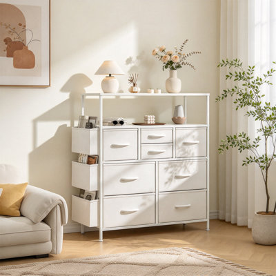 90 cm W Chest of 8 Drawers