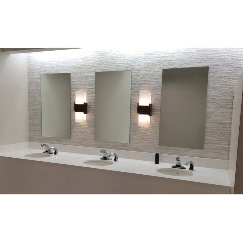 Acuo 2 - Light Flush Mounted Sconce, Dark Stained Walnut