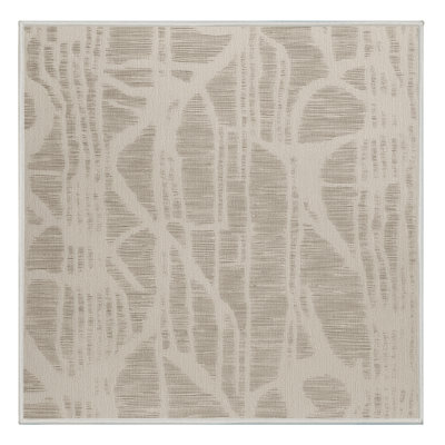 Tapis beige lavable à la machine