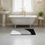 Tapis de bain pelucheux abstrait-318165735