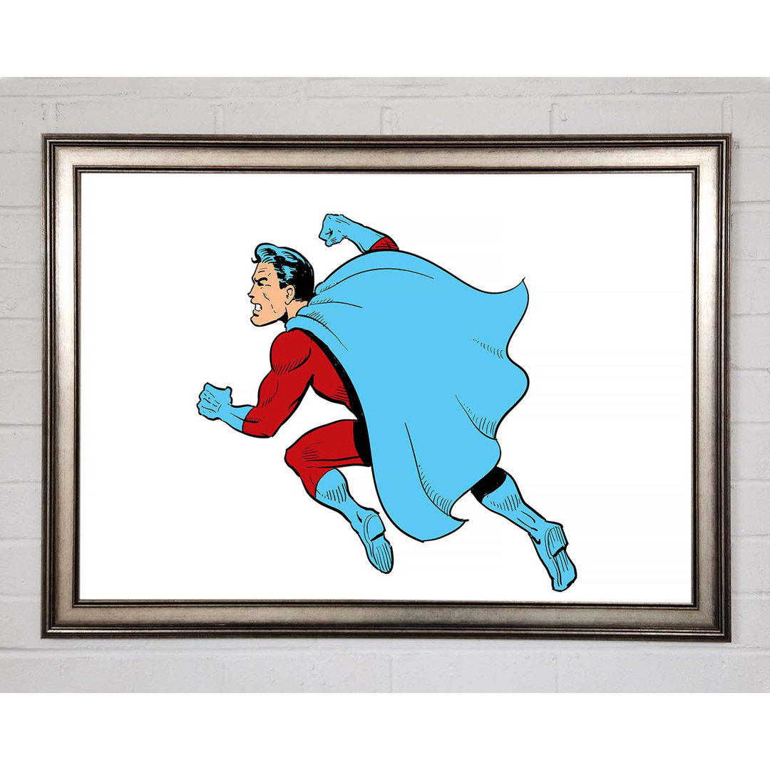 Superhero 3 - Einzelne Bilderrahmen Kunstdrucke