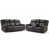 Simili cuir brun foncé est en rupture de stock