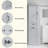 67.8" Tall Bathroom Cabinet with Laundry Basket – Adjustable Shelves, Durable Waterproof Finish, Space-Saving Organizer-974079038
