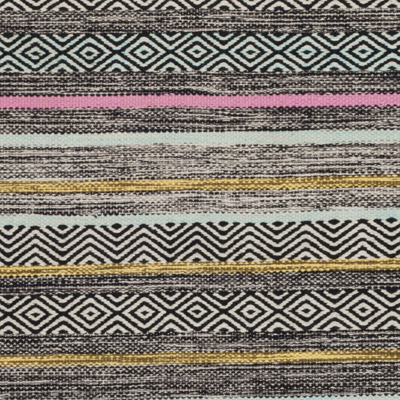 Montauk Hand Woven Cotton Striped Rug, Runner 2'3" x 8'
