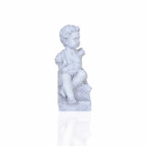 Boy Sitting Statue