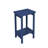 Lounge Chair With Side Table, 3-Piece Oversized Chaise Lounge Chair Set With Wood Texture, All Weather Patio Lounge Chair With 5 Positions,Wheels&Cup Holder-1177872016