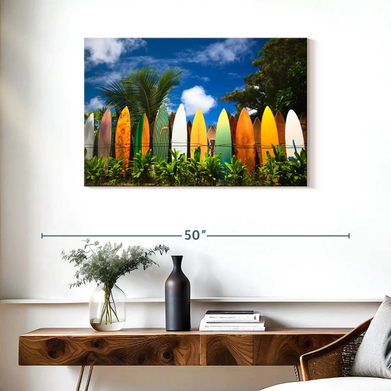 Rangée de planche de surf Senne, H 24 po x l 36 po