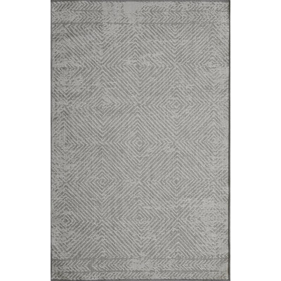 Tapis intérieur / extérieur gris Irune Destiny