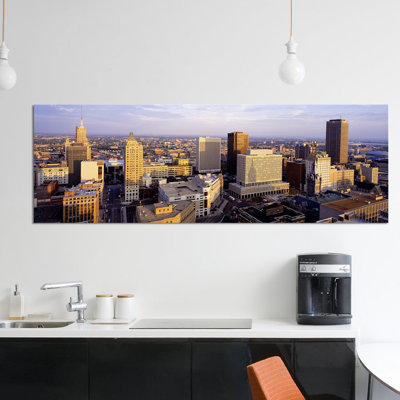 « centre d’horizon, buffalo, erie county, new york, états-unis », reproduction de photo sur toile