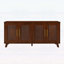 Armoire pour chat d'intérieur en bois d'hévéa avec coussin confortable - Élégant mobilier caché pour animaux pour espaces modernes-133964529