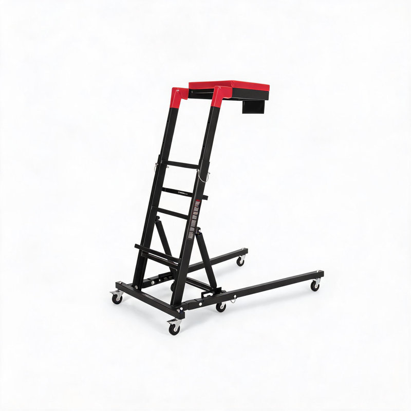 Steel Top Workbench Top, Black shelf + red mat