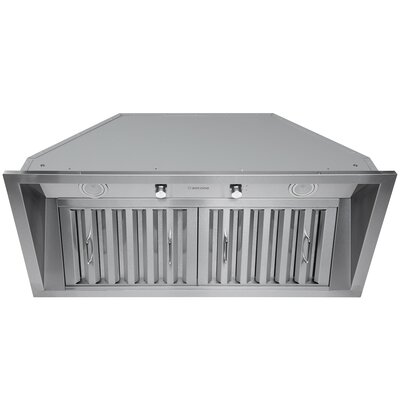 34"" 600 CFM Ducted Insert Range Hood in Stainless Steel -  Ancona, AN-1330