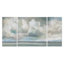 Cloudscape Vista I - Ensemble de 3 reproductions d'images sur toiles-2021996635