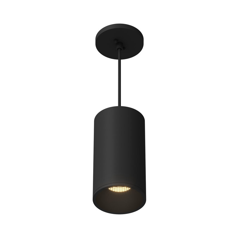 Lorna 1 - Light LED Pendant, Black