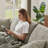 Soneson 4-Person L-Shaped Chenille Sectional Modular Sofa-1055139721