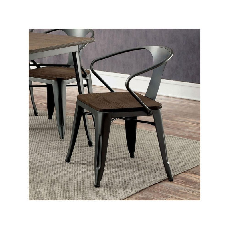 Chaise en bois massif Nicholls