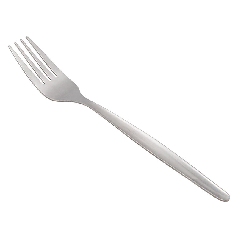 Argon Tableware - Economy Silver Dinner Forks - Rust Resistant Flatware Set of 6