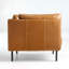 Analyssia Faux Leather Armchair