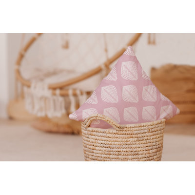 Upscale Getaway Geometric Reversible Throw Pillow