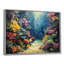 «Blue Coral Sea Floor Symphony II», art mural corail-2014188362-2014188363