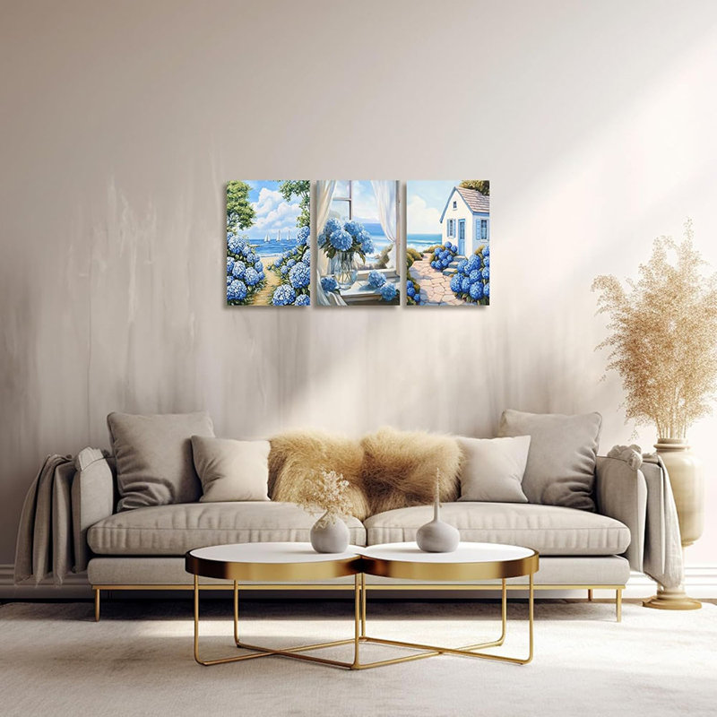3 Piece Wrapped Canvas Print