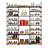 46 Pair Stackable Shoe Rack