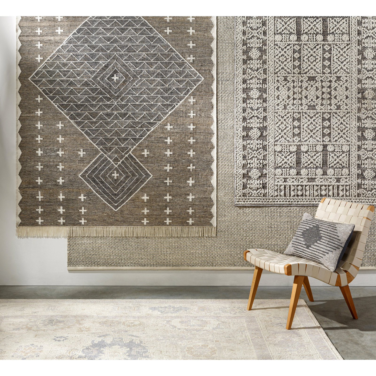 Malti Hand-Woven Moroccan Rug, Rectangle 8' x 10'