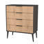 77 cm W Chest of 4 Drawers