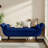 Velvet Upholstered Storage Bench-1372117918