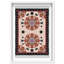 Midnight Damask Shadowbox Floral & Botanical Print by Oliver Gal, Black Frame, 10 x 15-1503019501-1503019500
